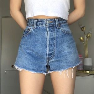 Vintage Levis 501 shorts